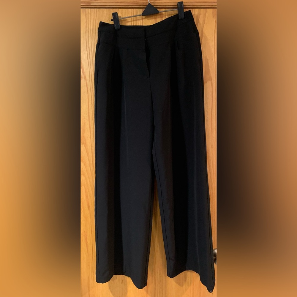 Black Worthington Wide Leg Pants